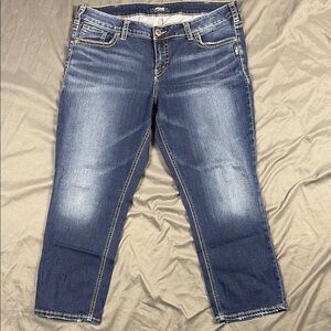 Silver Jeans Elyse Capri | SZ12/L22.5